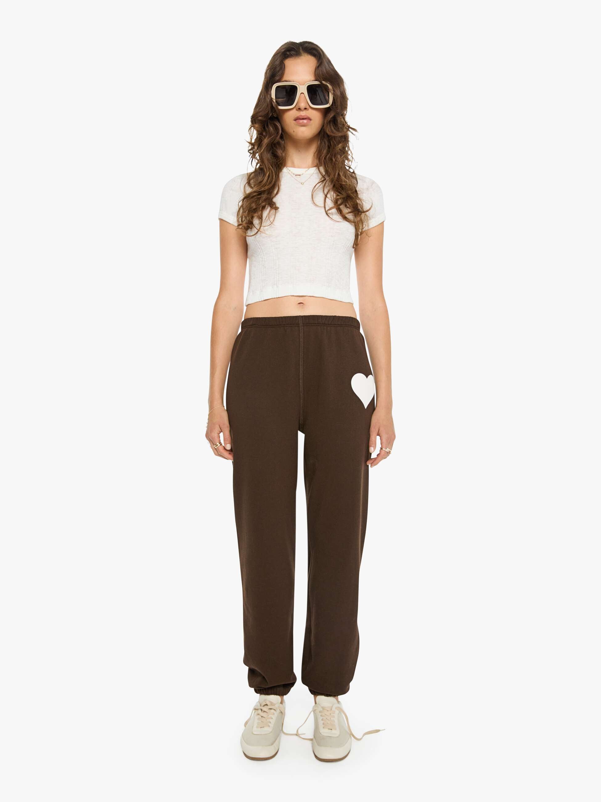 SPRWMN Heart Sweatpants - Americano