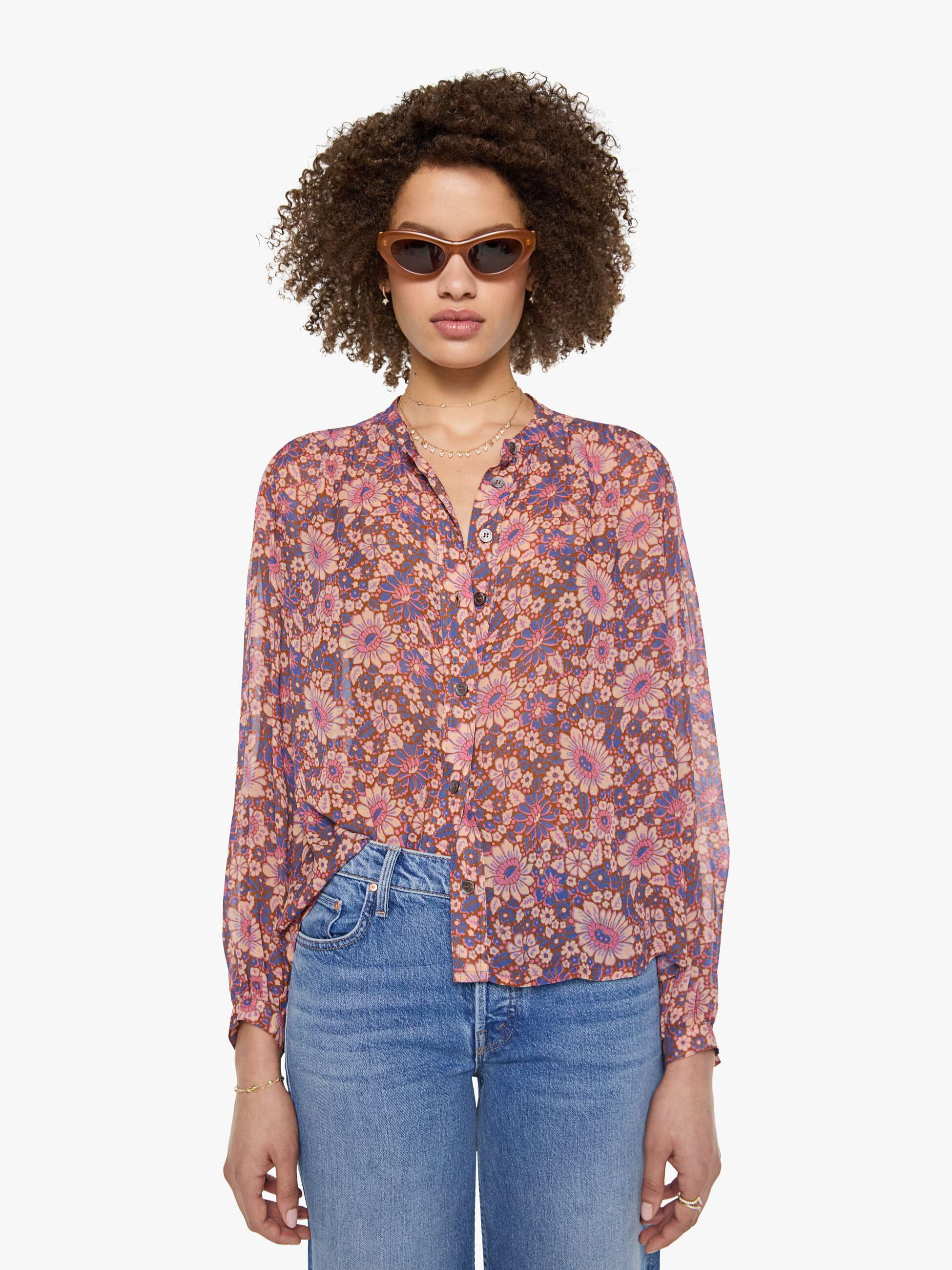 XiRENA Mallory Shirt - Cider Pink