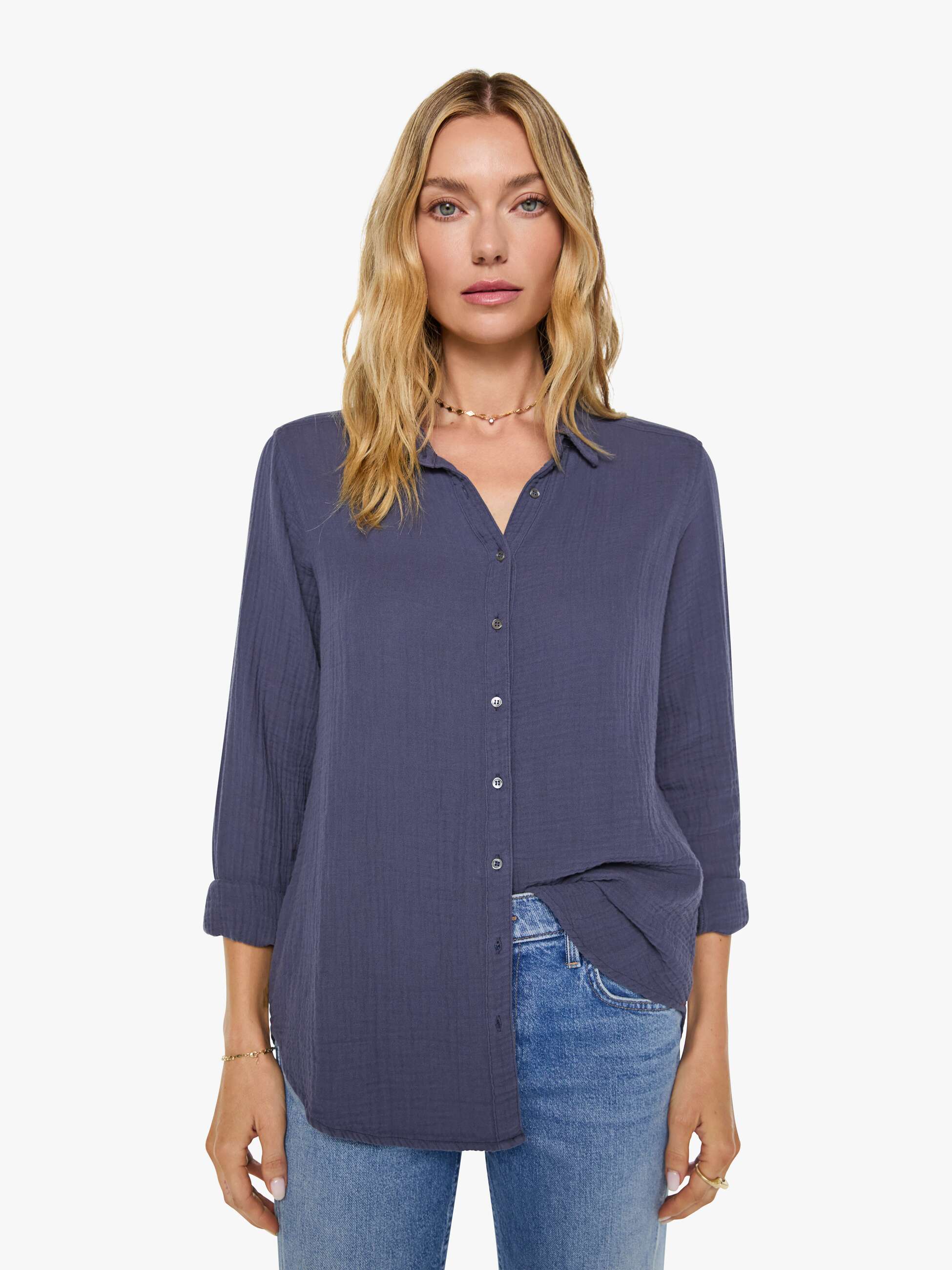 XiRENA Scout Shirt - Charcoal Blue