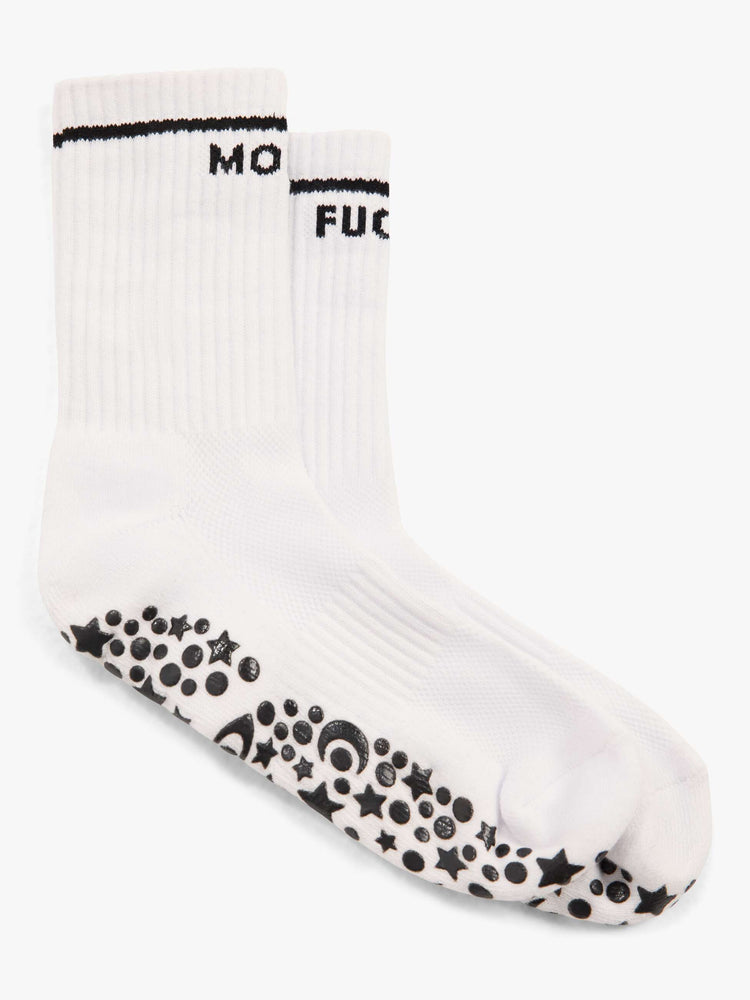 The MF Pilates Sock - White