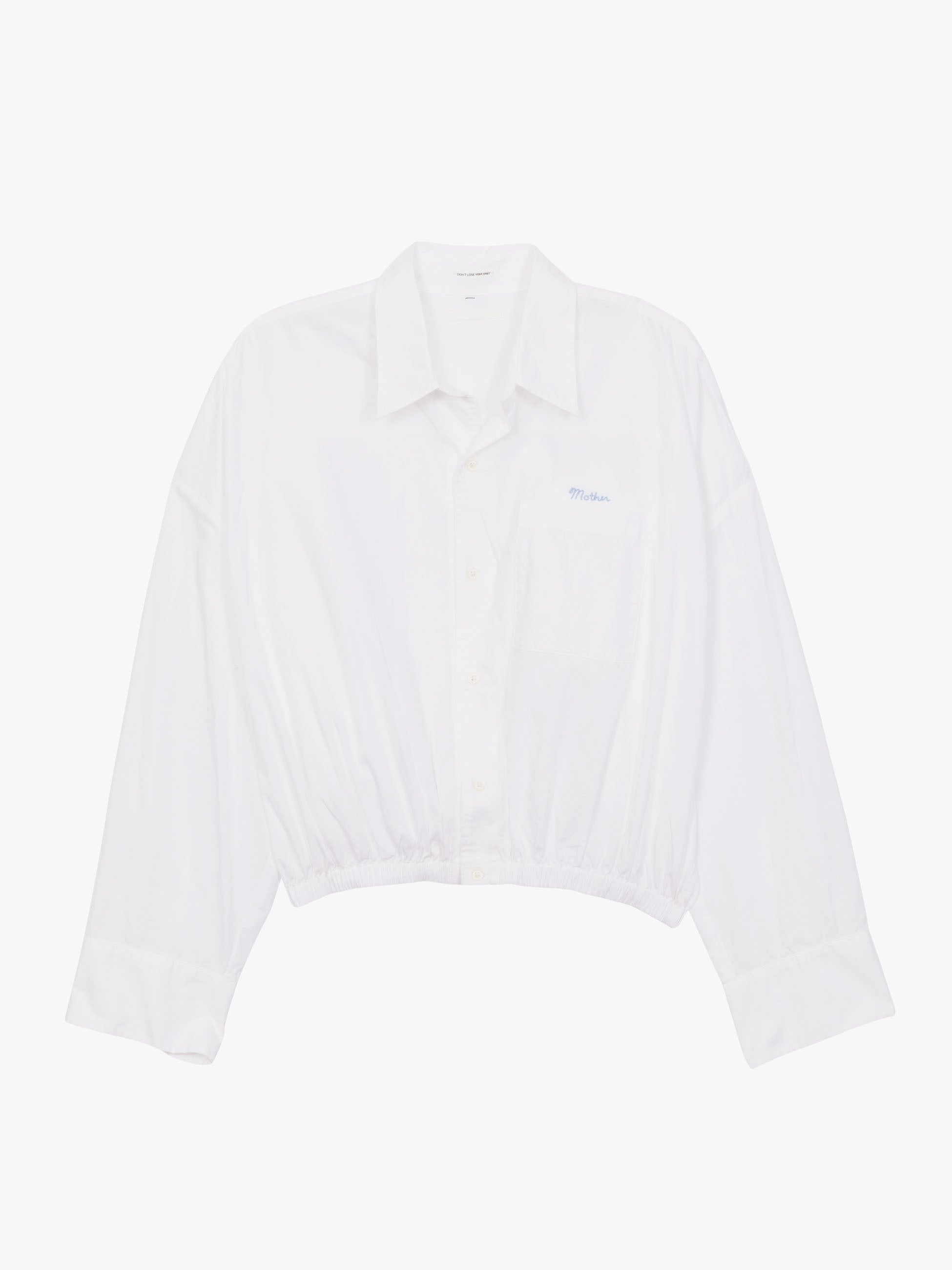 The Scrunchie Frenchie - White | MOTHER DENIM