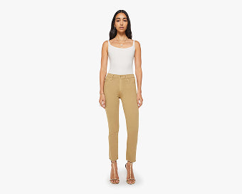 The Mid Rise Rambler Zip Ankle - Catch My Drift | MOTHER DENIM