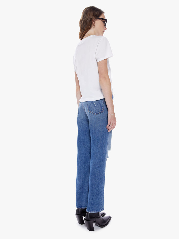HIGH WAISTED STUDY HOVER SOMETHING TO REVEAL | MOTHER DENIM