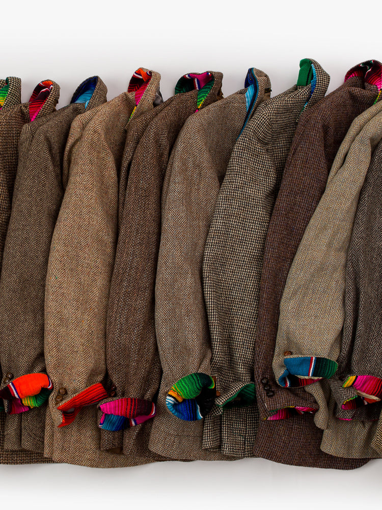 HBG Men's Vintage Blazer - Light Tweed