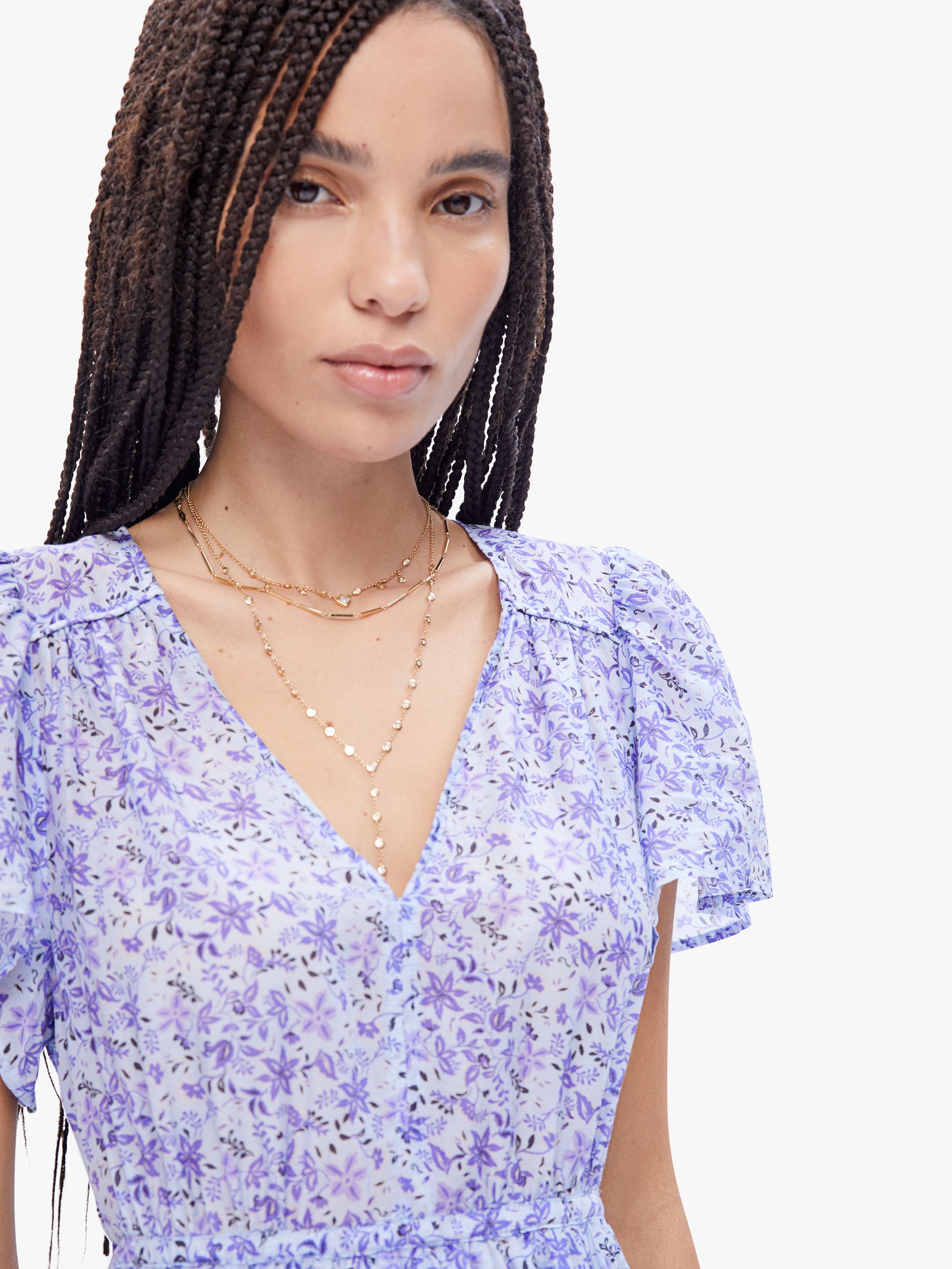 XiRENA Alessa Dress Blue Willow MOTHER DENIM